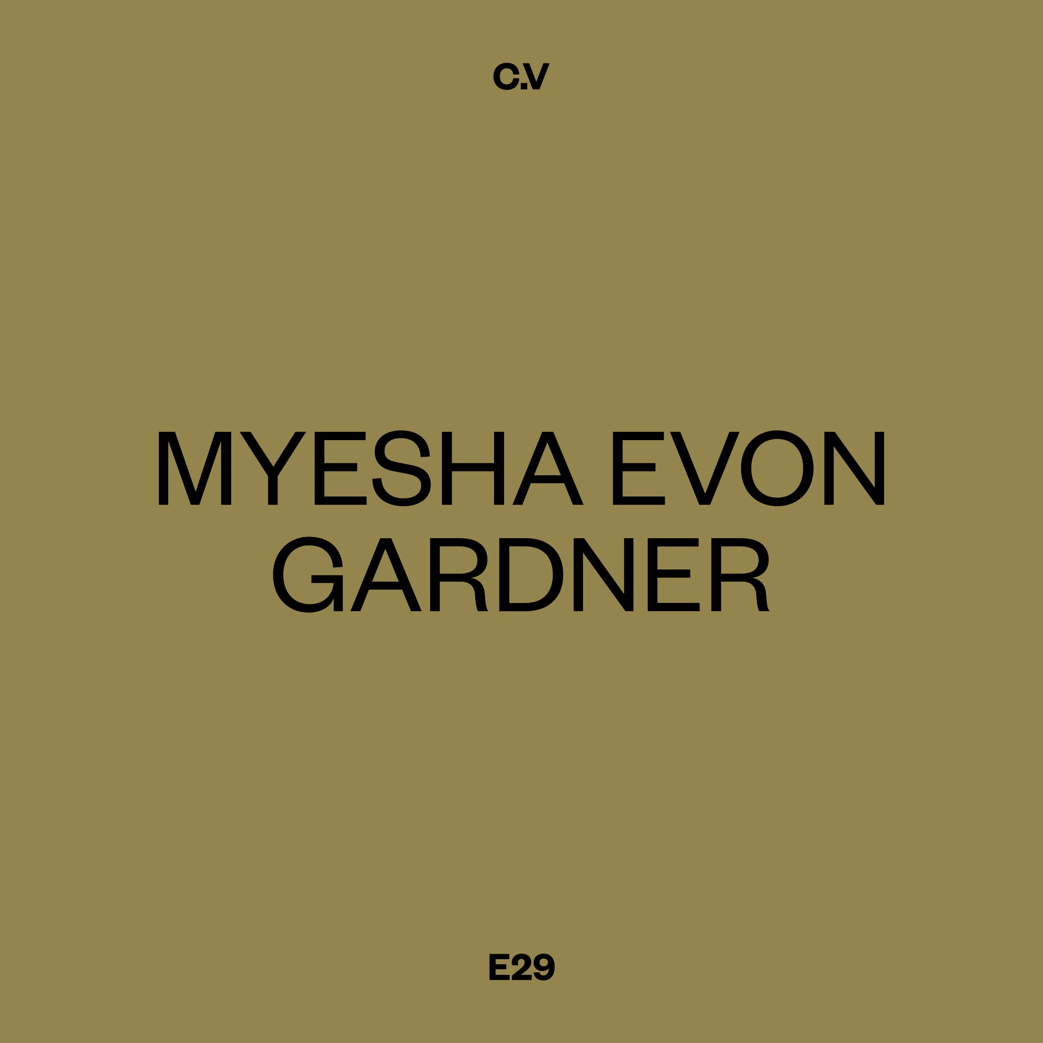 On Passion, Patience & Photography with Myesha Evon Gardner
