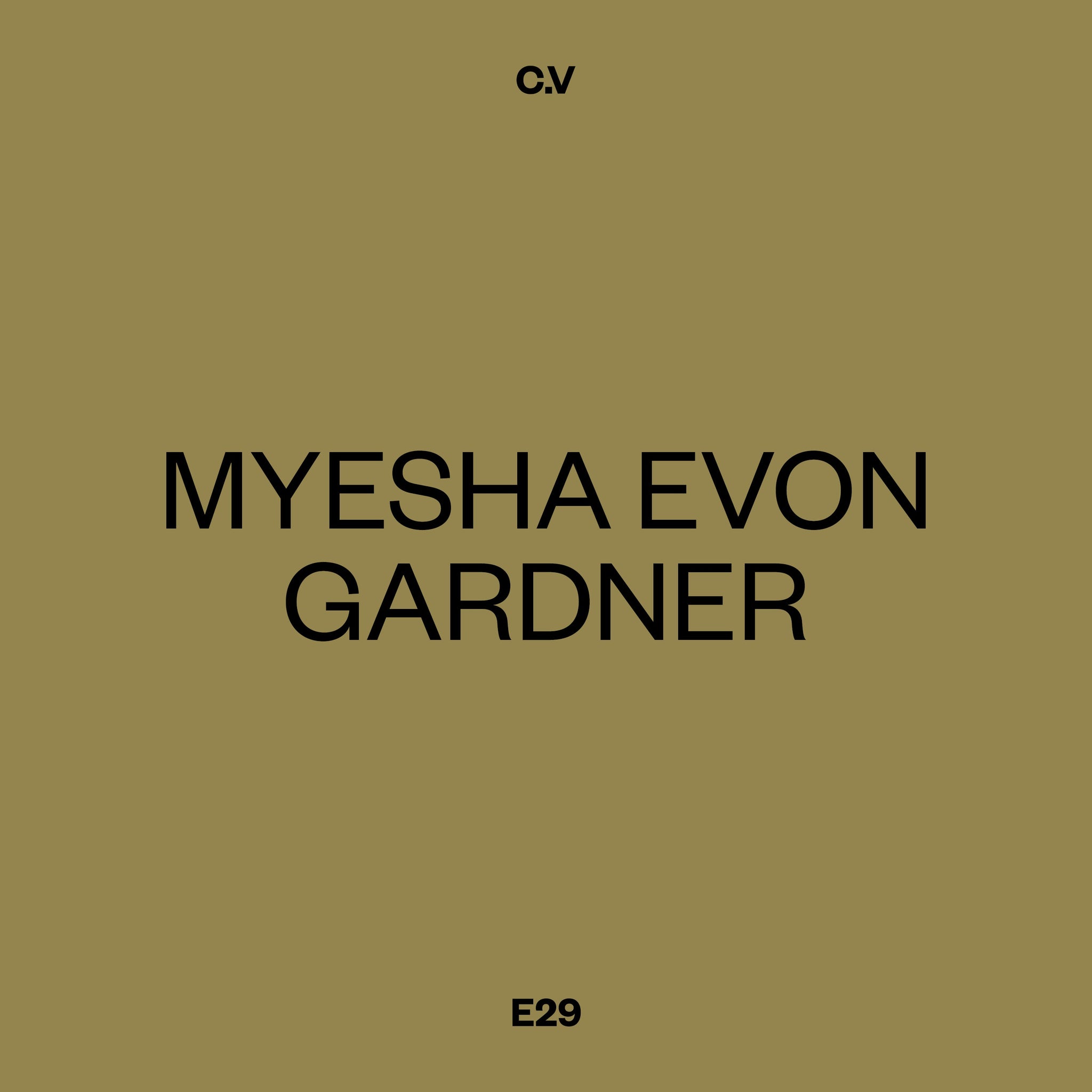On Passion, Patience & Photography with Myesha Evon Gardner