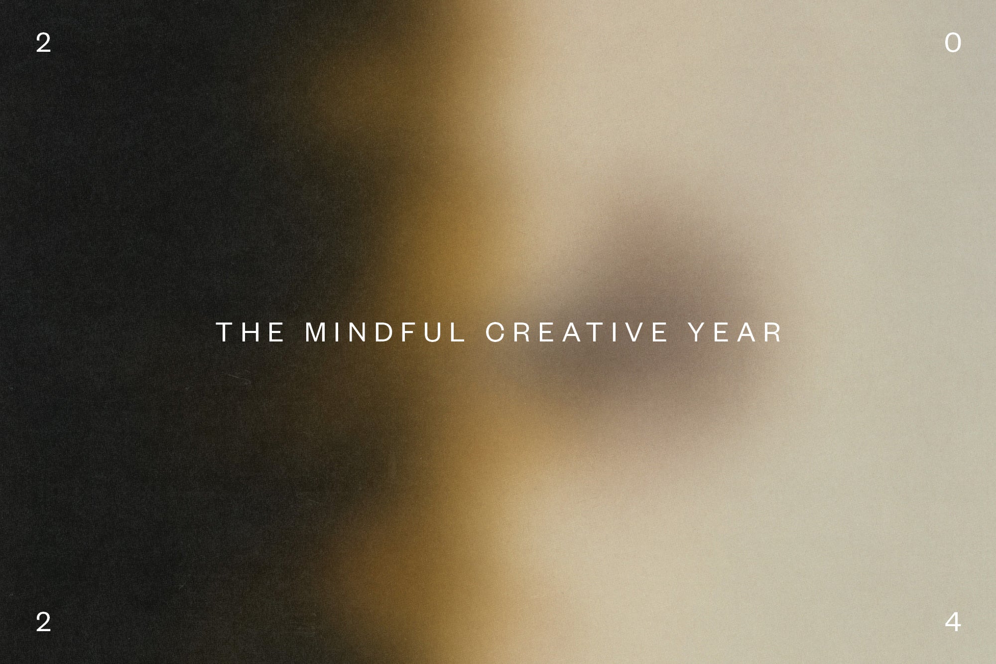 The Mindful Creative Year Workshop, 2024